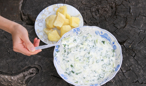 Гуркенсалат - огуречный салат