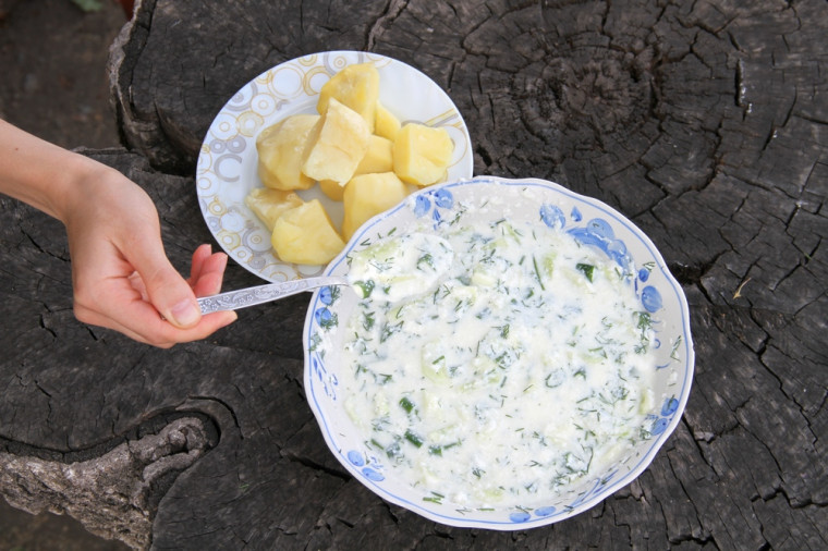 Гуркенсалат - огуречный салат