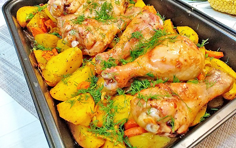 Куриные голени рецепты приготовления в духовке