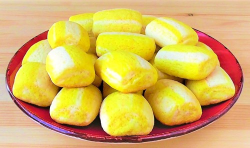 Лимонное песочное печенье на растительном масле