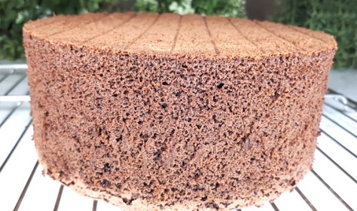 Бисквит для шоколадного торта
