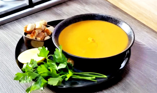 Турецкий чечевичный суп «Мерджимек Чорбасы»