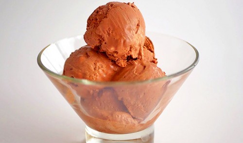 Шоколадное мороженое из трех ингредиентов
