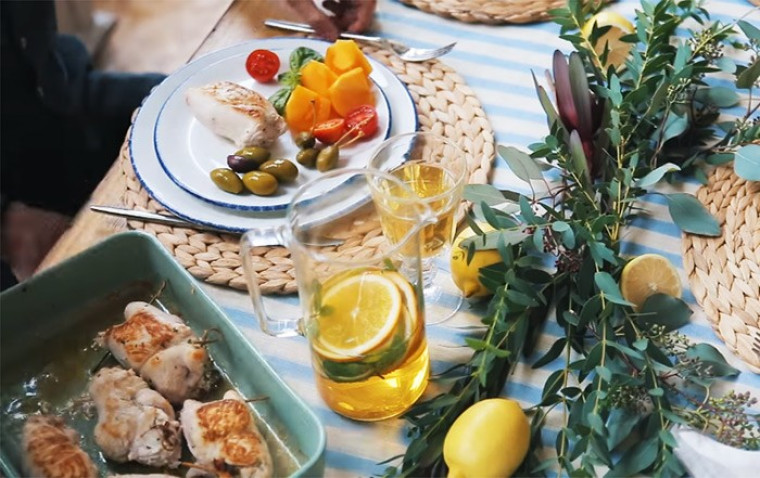 Готовим греческий ужин