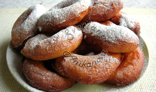 Пончики в ложке