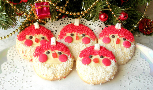 Новогоднее печенье «Дед Мороз»