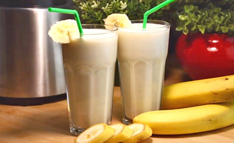 Молочный коктейль с мороженым и бананом | Рецепты на FooDee.top