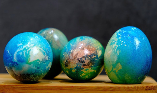 Пасхальные яйца «Планета Земля»