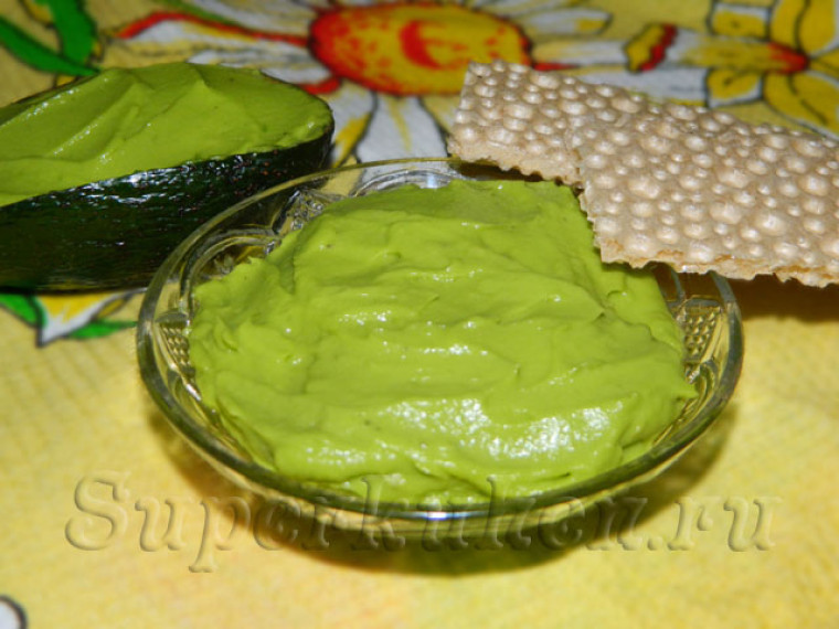 Соус гуакамоле из авокадо