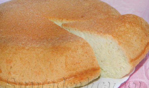 Пышный ванильный бисквит для торта