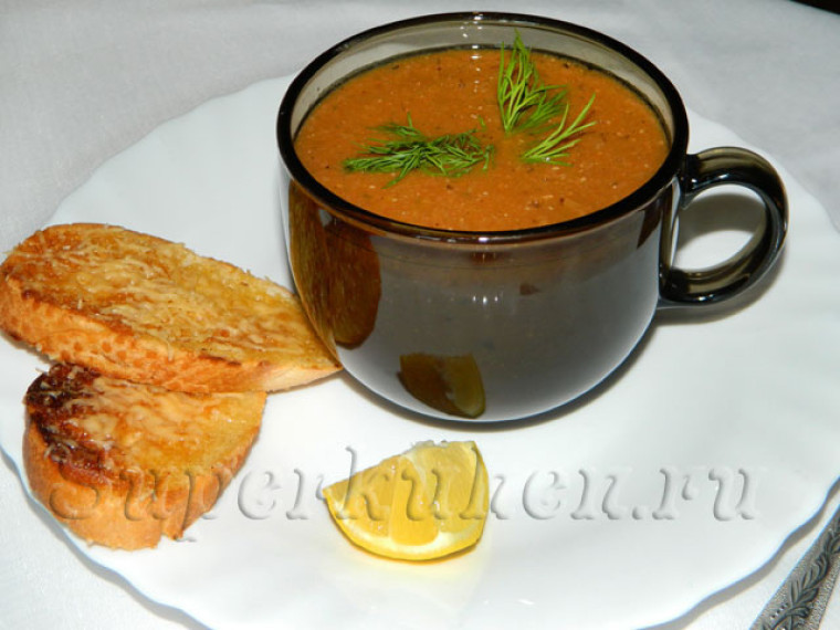 Чечевичный суп-пюре (аля турецкий)