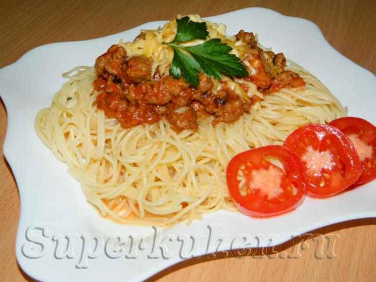 Итальянская подлива (соус) к спагетти